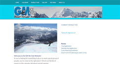 Desktop Screenshot of gmskiclub.org